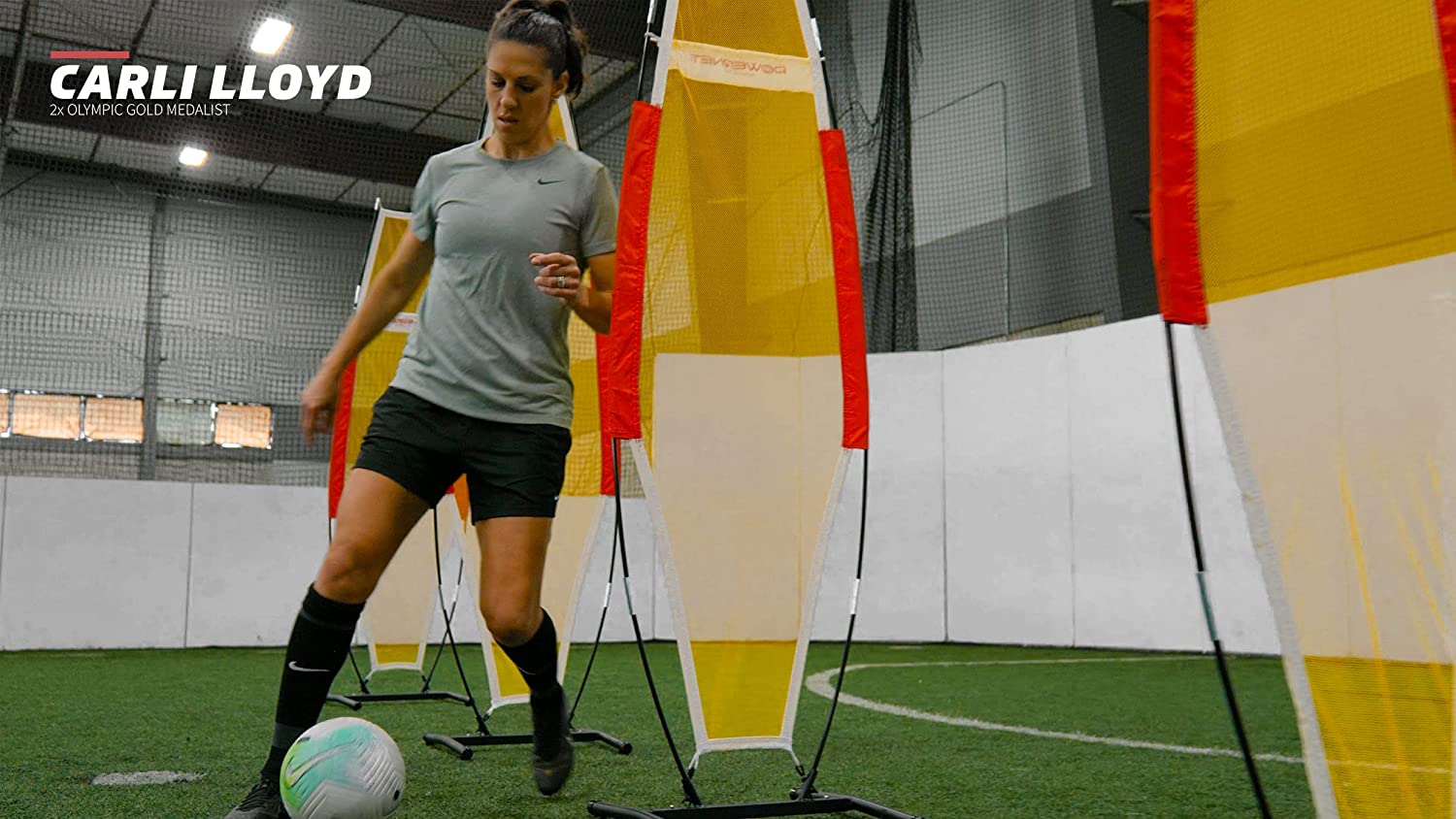 PowerNet Portable Defender Practice Dummy for Soccer and Basketball 77" x 23"