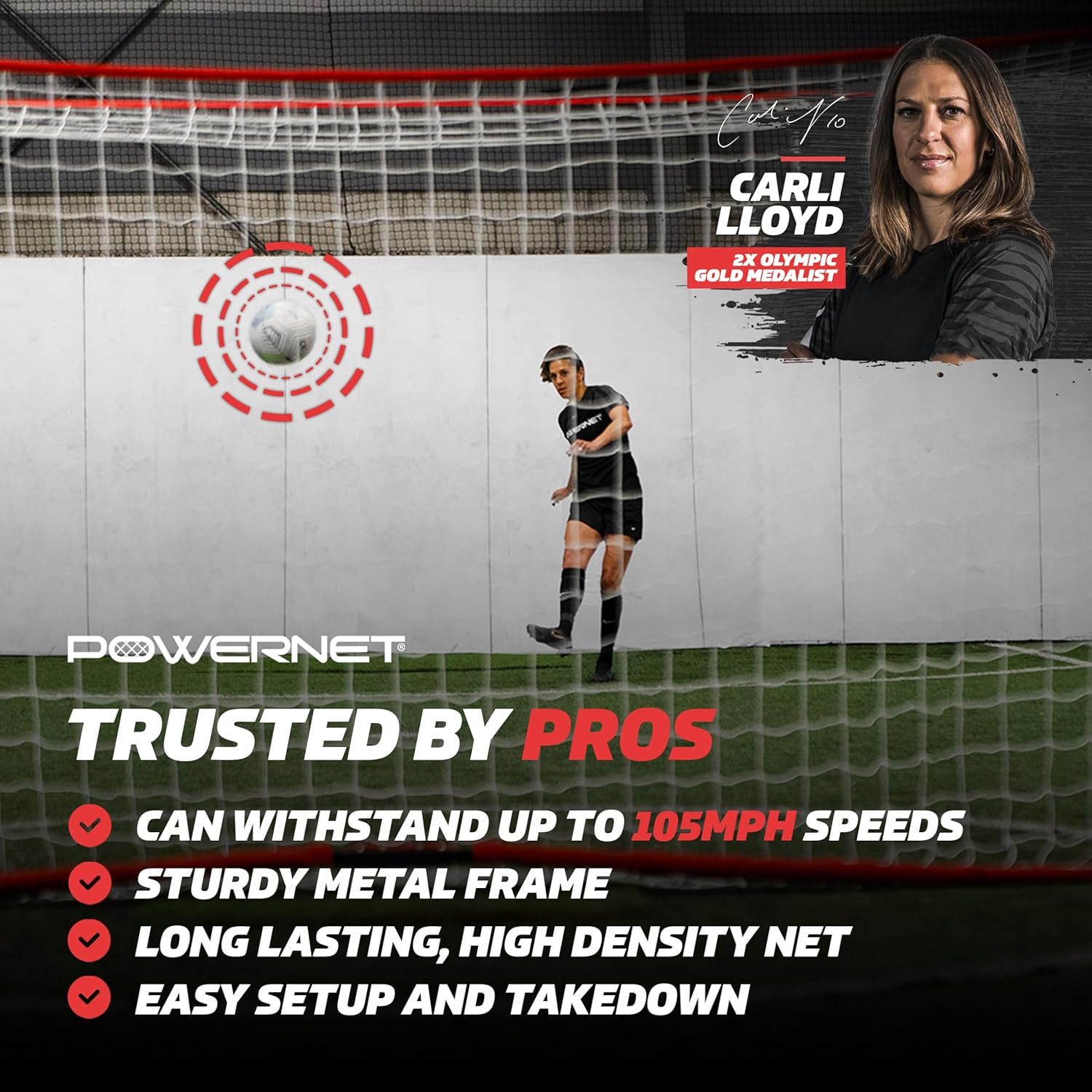 Powernet Soccer Goal 21x7